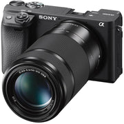 Sony a6400 4K Mirrorless Camera ILCE-6400L/B 16-50mm + 55-210mm 2 Lens Pro Case Kit