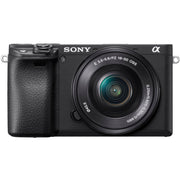 Sony a6400 4K Mirrorless Camera ILCE-6400L/B 16-50mm + 55-210mm 2 Lens Pro Case Kit