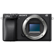 Sony a6400 4K Mirrorless Camera ILCE-6400/B + Deco Gear Pro Kit Flash & Case Bundle