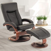 Mac Motion Chairs Hamar Swivel Leather Recliner 54-LO3-10-101