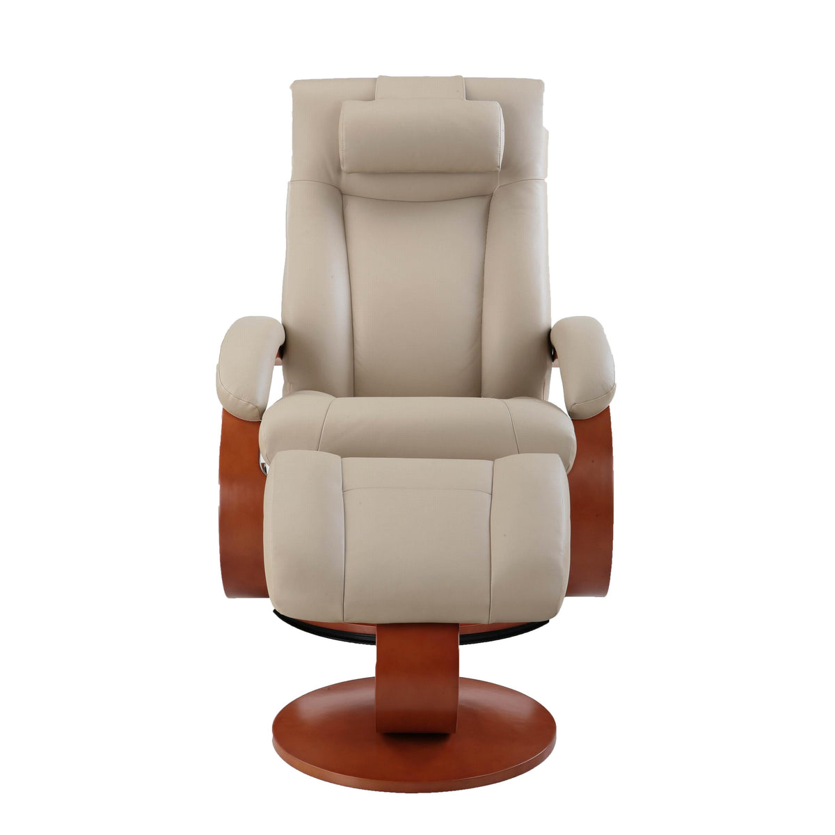Mac Motion Chairs Hamar Swivel Leather Recliner 54-LO3-32-103-CP