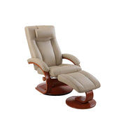 Mac Motion Chairs Hamar Swivel Leather Recliner 54-LO3-32-103-CP