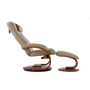 Mac Motion Chairs Hamar Swivel Leather Recliner 54-LO3-32-103-CP