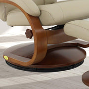 Mac Motion Chairs Hamar Swivel Leather Recliner 54-LO3-32-103-CP
