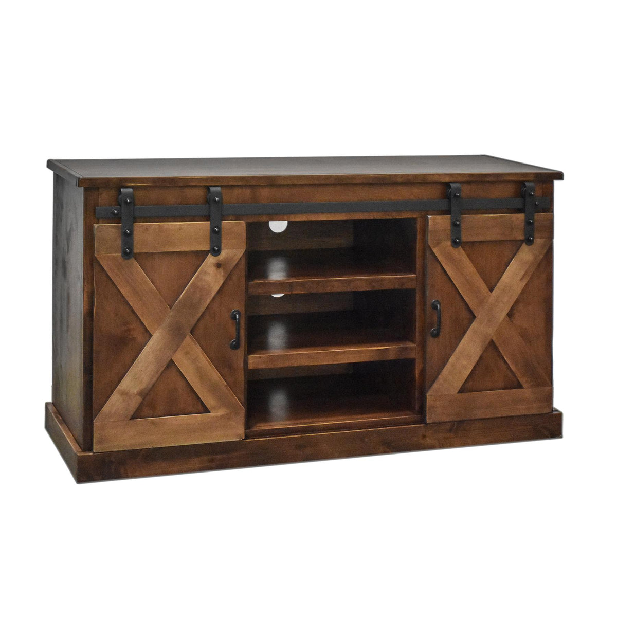 Legends Home Farmhouse TV Stand with Cable Management FH1310.AWY