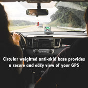 Deco Gear Universal Weighted GPS Navigation Dash-Mount for Garmin, TomTom, Magellan