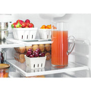 GE 36-inch, 25.6 cu. ft. French 3-Door Refrigerator GFE26JMMES