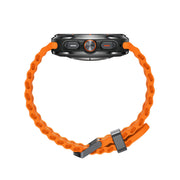 Samsung Galaxy Ultra Watch Titanium Case Smartwatch with Orange Band - LTE (2024)