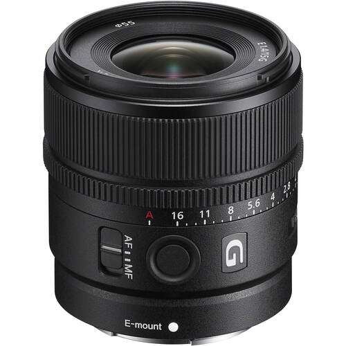 Sony SEL15F14G E 15mm APS-C F1.4 G Lens