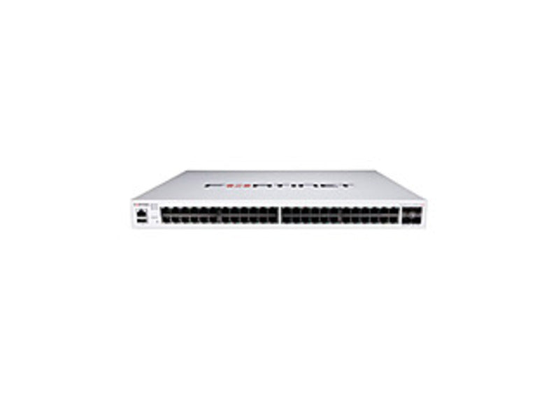Fortinet FortiSwitch FS-448E-POE 48-Port GE RJ45 / 4-Port 10GE