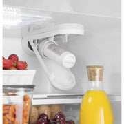 GE 36-inch, 27 cu.ft. Freestanding French 3-Door Refrigerator with Internal Water Dispenser GNE27JGMBB