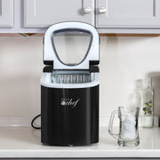Deco Chef Black Compact Electric Ice Maker | (IMBLK) | Top Load | 26 Lbs Per Day