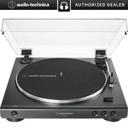 Audio-Technica AT-LP60X-BK Fully Automatic Belt-Drive Stereo Turntable 33-1/3 & 45 RPM - Black