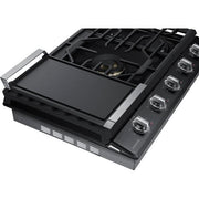 Samsung 36-inch Built-in Gas Cooktop with Wi-Fi and Bluetooth Connected NA36N7755TG/AA