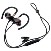 Deco Gear Magnetic Wireless Sport Earbuds - Gunmetal Grey - Carrying Case