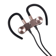 Deco Gear Magnetic Wireless Sport Earbuds - Gunmetal Grey - Carrying Case