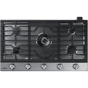 Samsung 36-inch Built-In Gas Cooktop with Wi-Fi Connectivity NA36N6555TS/AA