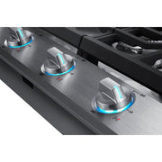 Samsung 36-inch Built-In Gas Cooktop with Wi-Fi Connectivity NA36N6555TS/AA