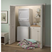 GE Stacked Washer/Dryer Electric Laundry Center GUV27ESSMWW