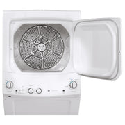 GE Stacked Washer/Dryer Electric Laundry Center GUV27ESSMWW