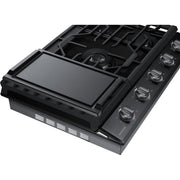 Samsung 30-inch, Built-in Gas Cooktop with Wi-Fi Connectivity NA30N6555TG/AA