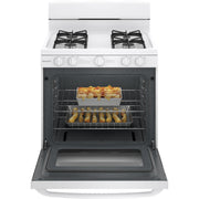 Hotpoint 30-inch Freestanding Gas Range RGBS200DMWW