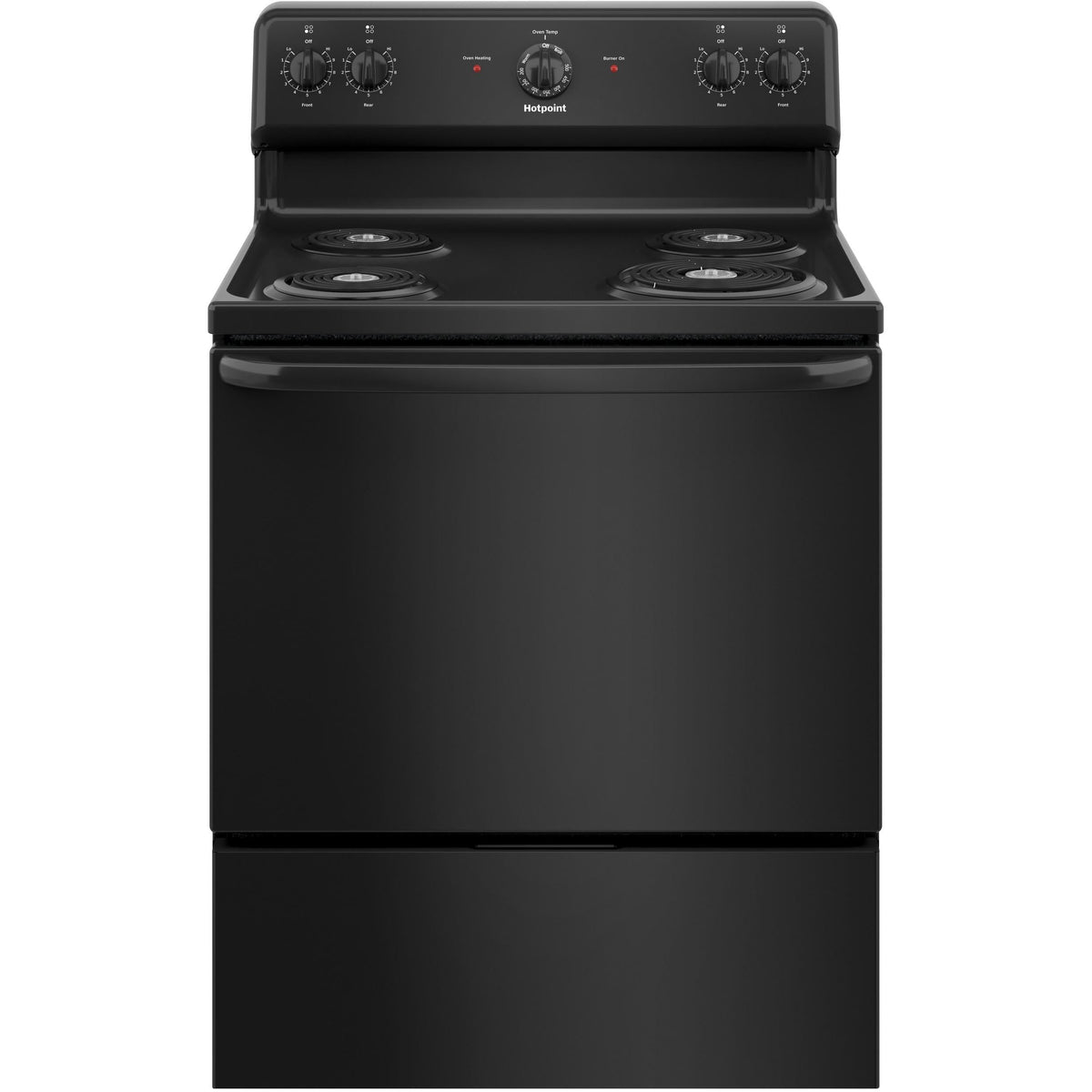 Hotpoint 30-inch Freestanding Electric Range RBS160DMBB