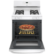 Hotpoint 30-inch Freestanding Gas Range RGBS400DMWW