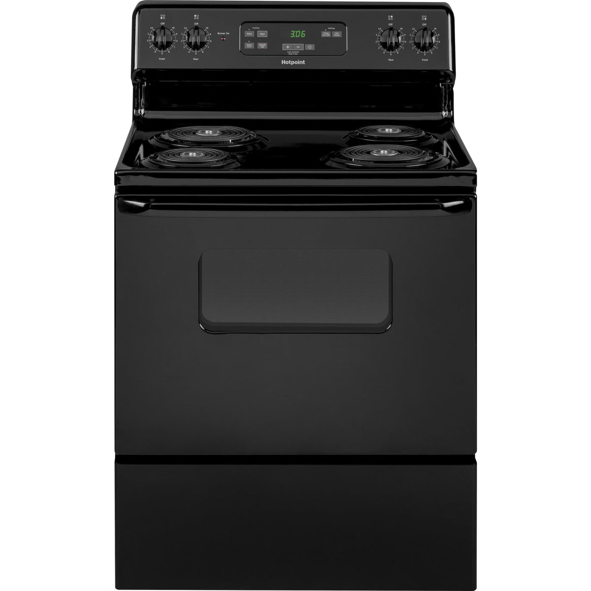 Hotpoint 30-inch Freestanding Electric Range RBS360DMBB
