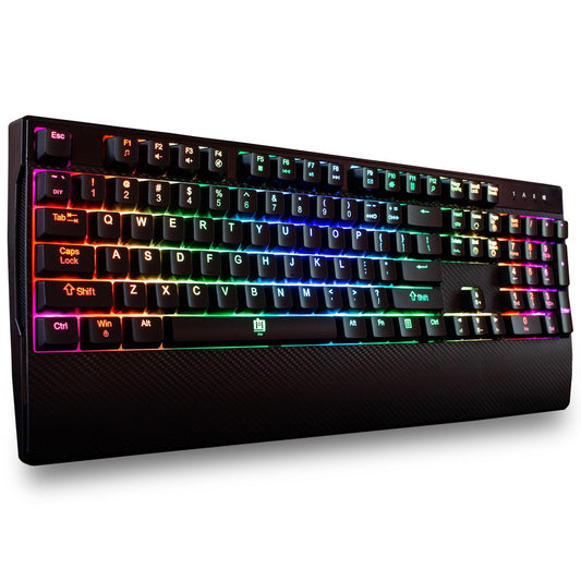 Deco Gear Mechanical Gaming Keyboard - RGB Back Lighting - Anti-Ghosting - Black