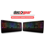 Deco Gear Mechanical Gaming Keyboard - RGB Back Lighting - Anti-Ghosting - Black