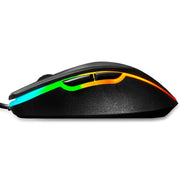 Deco Gear Wired Gaming Mouse - 800-5000 DPI Adjustable - 11 RGB Modes - DGGMOUS
