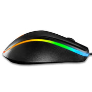 Deco Gear Wired Gaming Mouse - 800-5000 DPI Adjustable - 11 RGB Modes - DGGMOUS