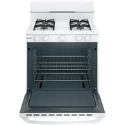 Hotpoint 30-inch Freestanding Gas Range RGBS300DMWW