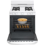 Hotpoint 30-inch Freestanding Gas Range RGBS300DMWW
