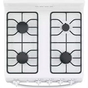 Hotpoint 24-inch Freestanding Gas Range with 4 Sealed Burners RGAS300DMWW