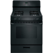 Hotpoint 30-inch Freestanding Gas Range RGBS400DMBB