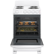 Hotpoint 24-inch Freestanding Electric Range RAS240DMWW
