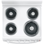 Hotpoint 24-inch Freestanding Electric Range RAS240DMWW