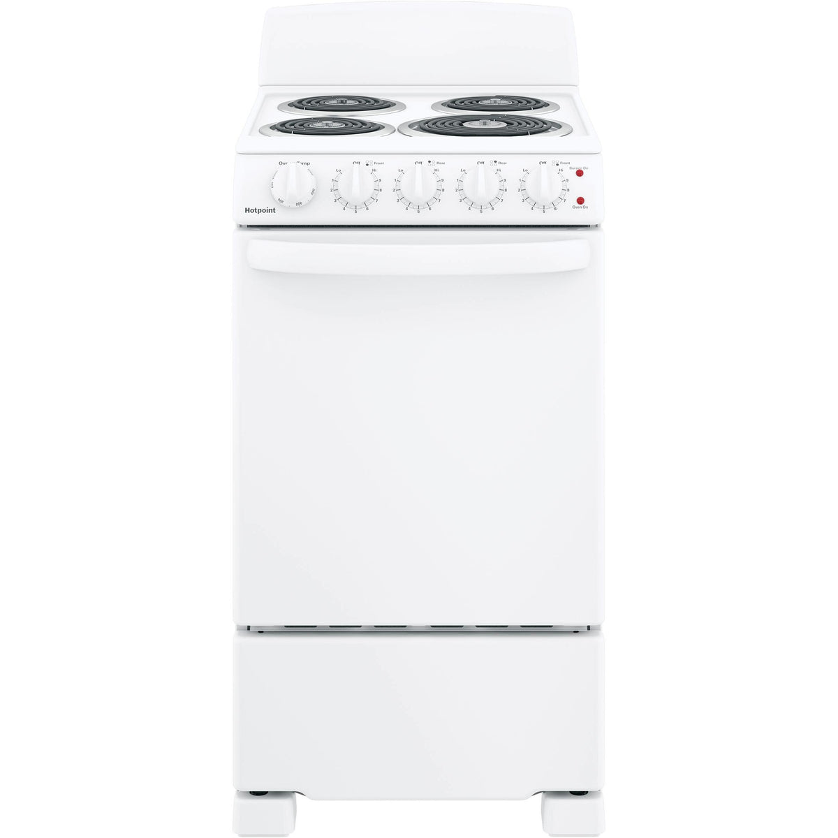 Hotpoint 20-inch Freestanding Electric Range RAS200DMWW
