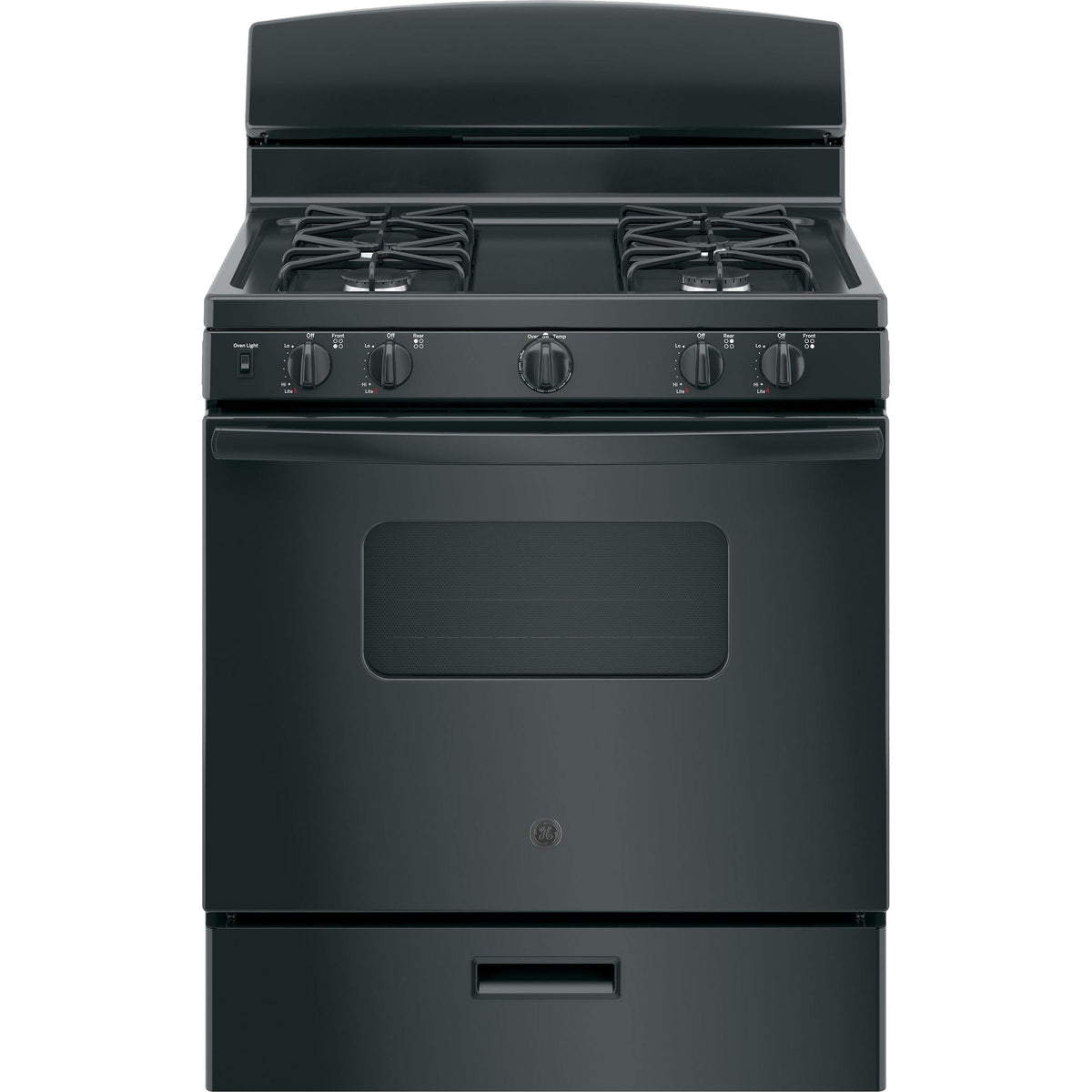GE 30-inch Freestanding Gas Range with Front Controls JGBS10DEMBB