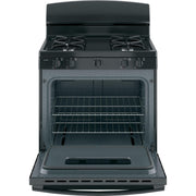 GE 30-inch Freestanding Gas Range with Front Controls JGBS10DEMBB