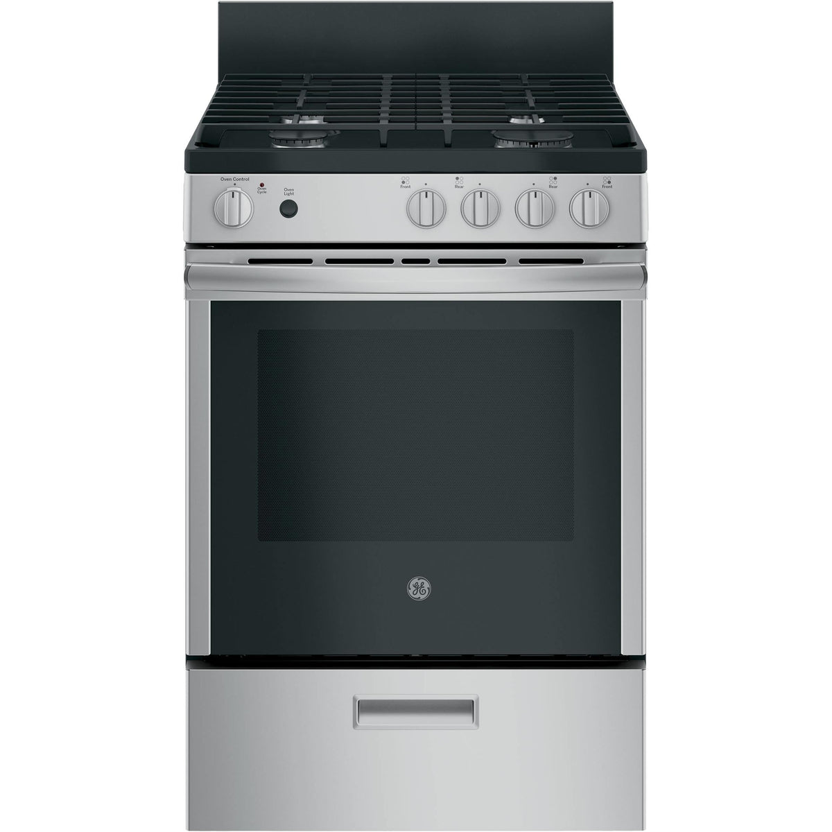 GE 24-inch Freestanding Gas Range JGAS640RMSS