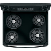 GE 30-inch Freestanding Electric Range JB256DMBB