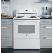 GE 30-inch Freestanding Electric Range JB256DMWW