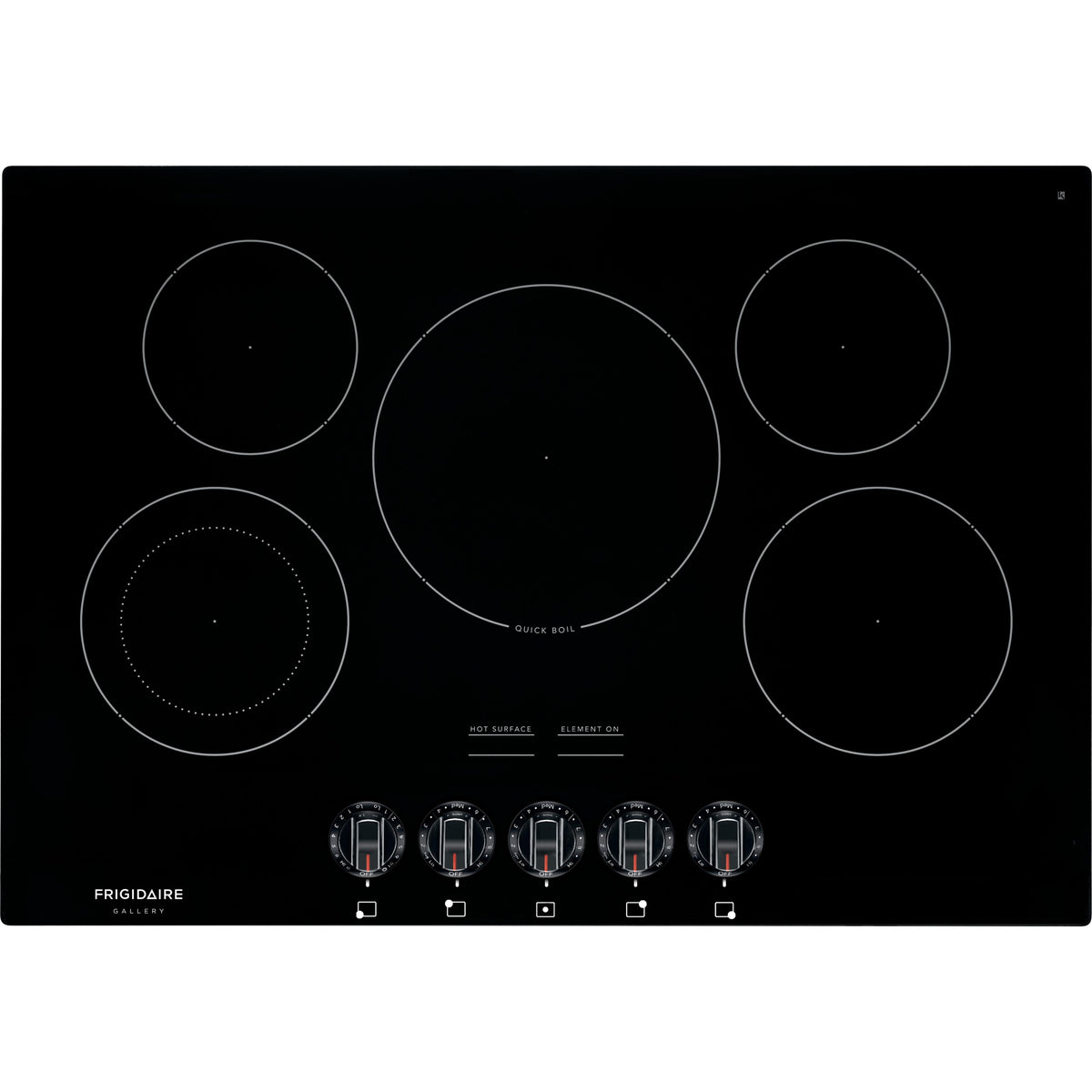 Frigidaire Gallery 30-inch Built-in Electric Cooktop FGEC3068UB