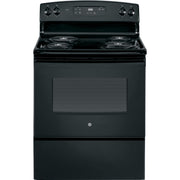 GE 30-inch Freestanding Electric Range JBS360DMBB