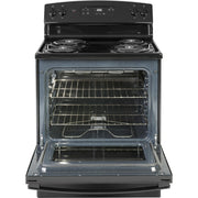 GE 30-inch Freestanding Electric Range JBS360DMBB