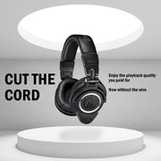 Deco Gear Bluetooth Adapter/Amplifier for Audio Technica ATH-M50X Pro Studio Headphones