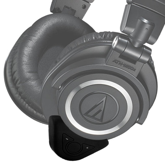 Deco Gear Bluetooth Adapter/Amplifier for Audio Technica ATH-M50X Pro Studio Headphones